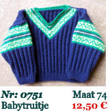 6 tot 9mnd. Breigaren: Zeeman Supersoft Acryl/Polyamide