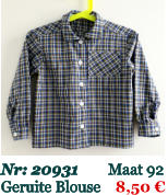 2 jaar. Stof: Katoen/Polyester